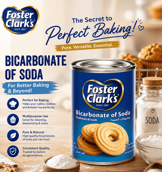 Foster Clark's Soda 150gm (Can) Foster Clark's Soda 150g - Image 1