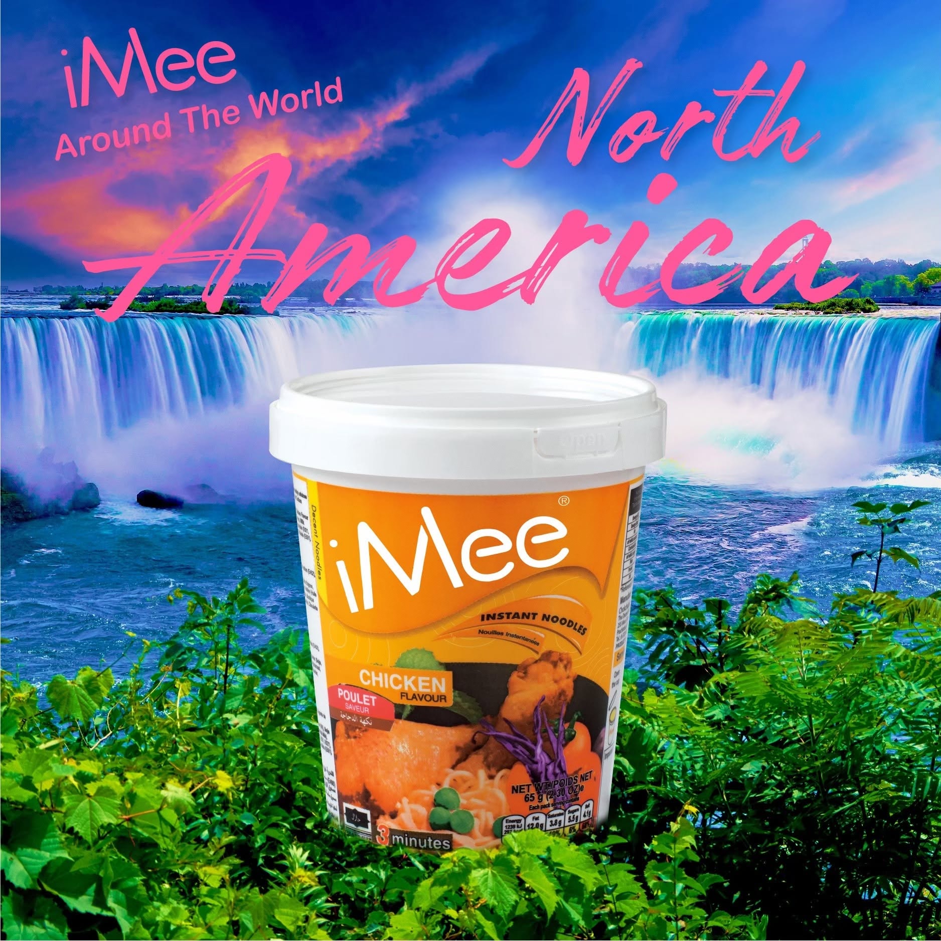 Imee Chicken Flavor Cup Noodles Imee Chicken Flavor Cup Noodles 65g - Image 1