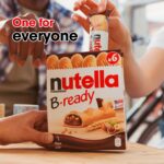 Nutella Ferrero B-Ready Chocolate Hazelnut Bar 6ps Pack