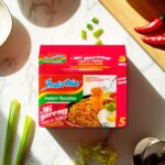 Indonesian Mi Goreng Migoreng Instant Stir Fry Noodles Hot and Spicy Flavor 5psc Family Pack