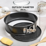 Non Stick Round Cheese Cake Lock Mould 20 Cm( 8 inches)