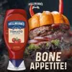 Hellmann’s Tomato Ketchup Squeezy 430ml