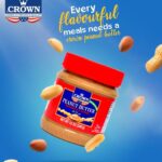 Crown Peanut Butter Smooth & Creamy 340g
