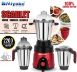 Miyako Blender Mixer Grinder Scarlet