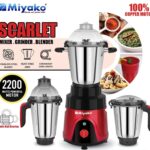 Miyako Blender Mixer Grinder Scarlet