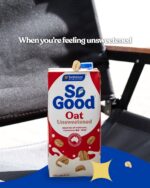 So Good Oat Milk Unsweetened 1L - Image 2