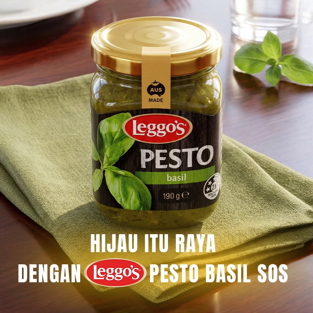 Leggo’s Pesto Basil 190gm Leggo’s Pesto Basil 190gm - Image 1