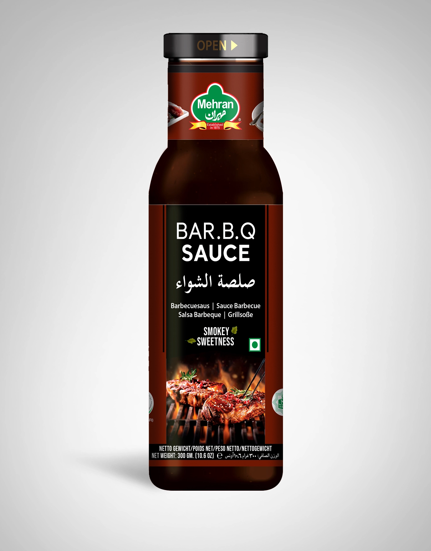 mehran bbq Mehran Bar.B.Q Sauce 300g - Image 1