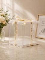 Transparent Cake / Gift Box 10x10x12 inches - Image 3