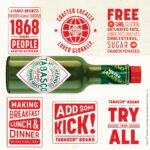 Tabasco Green Pepper Sauce 60ml - Image 3