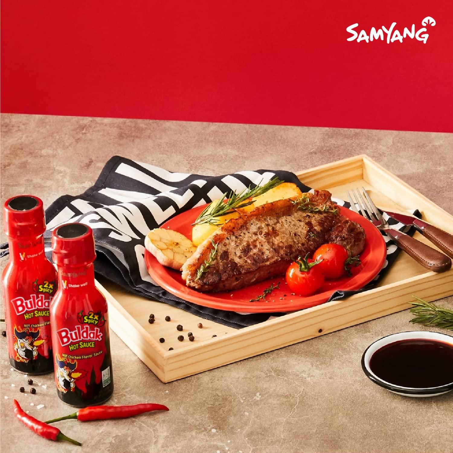 Samyang Buldak Spicy Hot Chicken Flavor Sauce Weight: 200G Origin: Korea Samyang Buldak Spicy Hot Chicken Flavor Sauce 200g - Image 1