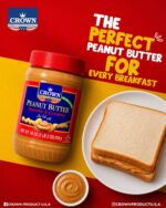 Crown Peanut Butter Smooth & Creamy 510g - Image 2