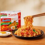 Indonesian Mi Goreng Instant Stir-Fried Noodles Original Flavor 5psc Family Pack