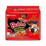 Samyang 2x Spicy Hot Chicken Flavor Ramen 5pcs Family Pack