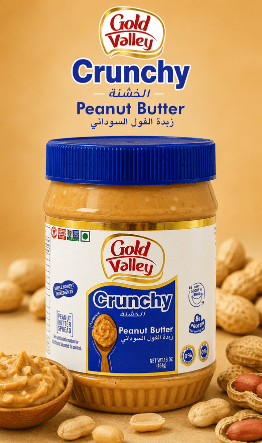 Gold Valley Crunchy Peanut Butter 454g Gold Valley Crunchy Peanut Butter 454g - Image 1