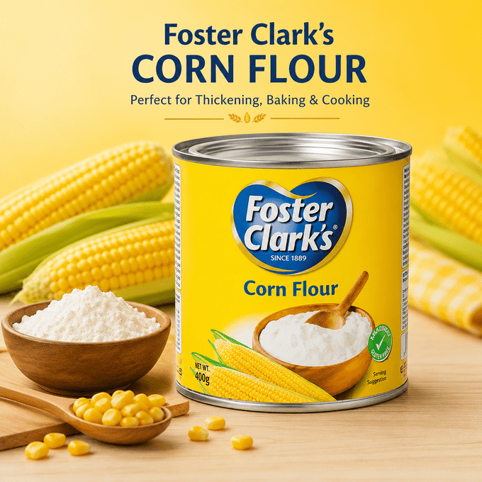 Foster Clark's Corn Flour Powder Tin Foster Clark's Corn Flour Powder 400g - Image 1