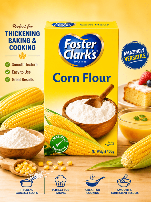 Foster Clark's Corn Flour 400g Packet Foster Clark's Corn Flour 400g Packet - Image 1