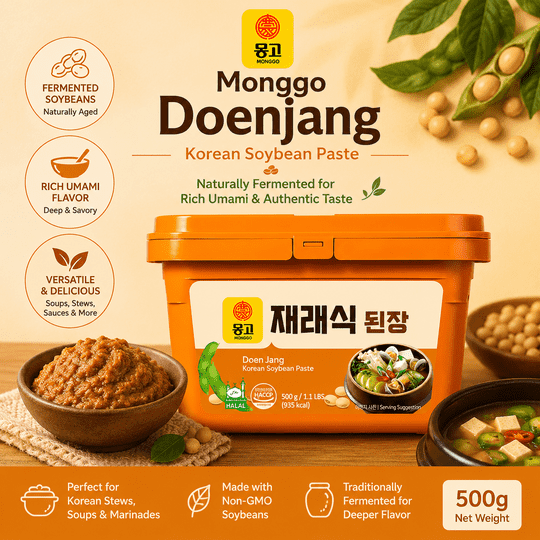 Monggo Doenjang (Soybean Paste) 500g Monggo Doenjang (Soybean Paste) 500g - Image 1