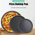 Non-Stick Carbon Steel Pizza Baking Pen 3 pcs Set (Premium)