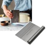 Stainless Steel Dough Scraper / Bench Scraper - Image 3