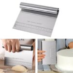 Stainless Steel Dough Scraper / Bench Scraper - Image 2