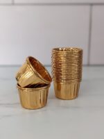 Gold Metallic Baking Cups - Image 4