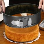 Non Stick Round Cheese Cake Lock Mould 20 Cm( 8 inches) - Image 5