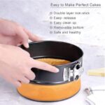 Non Stick Round Cheese Cake Lock Mould 20 Cm( 8 inches) - Image 3