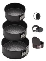 Non Stick Round Cheese Cake Lock Mould 20 Cm( 8 inches) - Image 2