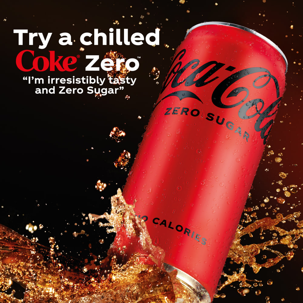 Coca Cola Zero Sugar 320ml Best Price in BD Coca Cola Zero Sugar 320ml - Image 1
