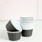 Black Baking Cups