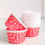 Red and White Polkadot Baking Cups