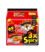 Samyang Buldak Hot Chicken Flavor Ramen 3x Spicy 5pcs Family Pack