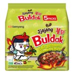 Samyang Jjajang Hot Chicken Flavor Ramen 5psc Family pack