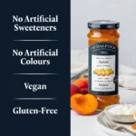 St Dalfour Apricot Fruit Spread 284g Glass Jar - Image 2