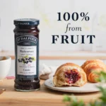 St Dalfour Blackcurrant Fruit Spread 284g Glass Jar