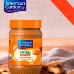 American Garden Natural Peanut Butter Creamy 454g