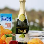 Pure Heaven 100%  White Grape Sparkling  Non-Alcoholic Celebration Drink 750 mL