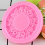 Round Flower Frame Silicone Mold