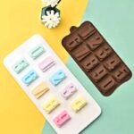 Silicone Chocolate & Candy Molds Shaped as numbers 0-9. - Image 2