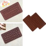 Silicone Chocolate Mold ABC Alphabet Happy Birthday