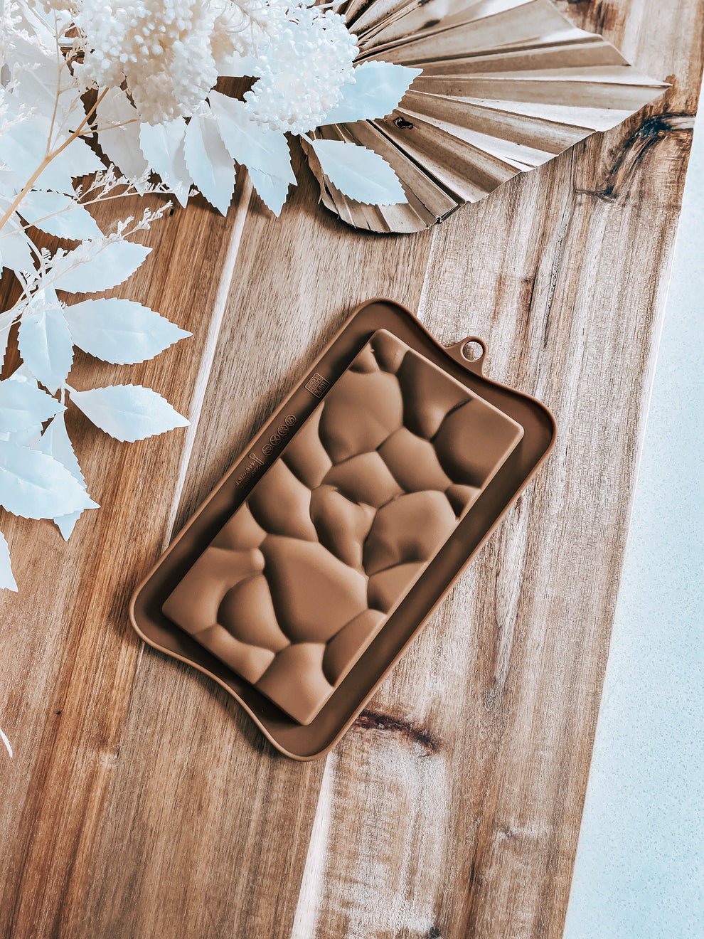 2026/07/1000236865.jpg Silicone Chocolate Stone Mold - Image 1