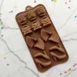 Silicone Chocolate  12 Cavity Designer Shapes (Heels, Fan, Doll) Mold