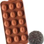 Silicone Chocolate Dahlia Flowers Mold