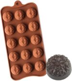Silicone Chocolate Dahlia Flowers Mold