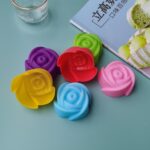 Silicone Rose Muffin Cookie Cup 6ps Set - Image 2