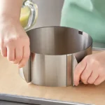 Adjustable Round Cake Ring Stainless Steel