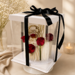 Transparent Cake/ Gift Box (12” × 12” × 12”)