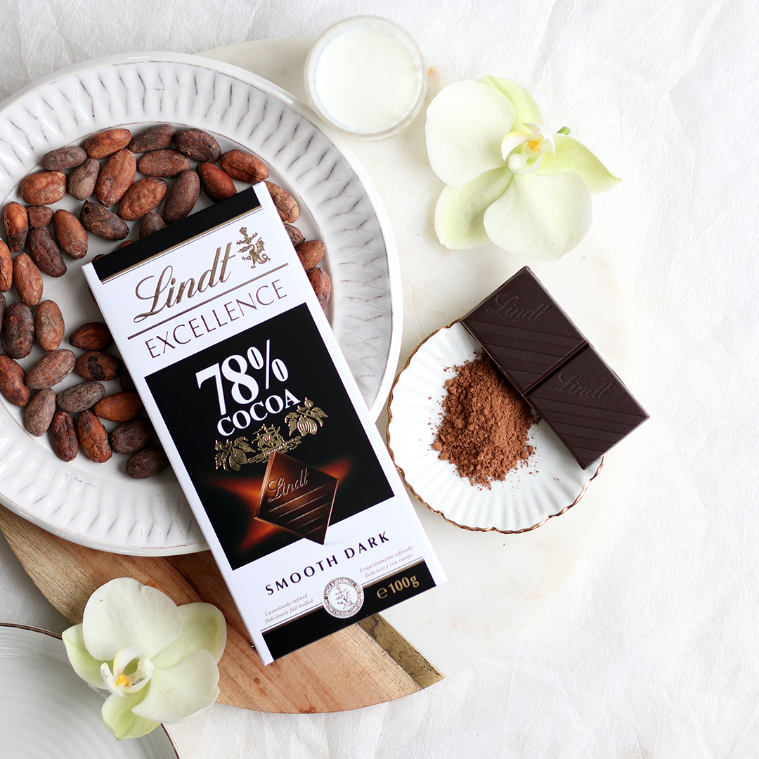 2POST_093A2550 Lindt 78% Cocoa Dark Chocolate - Image 1