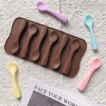 Silicone Chocolate  Spoon Shaped Mold